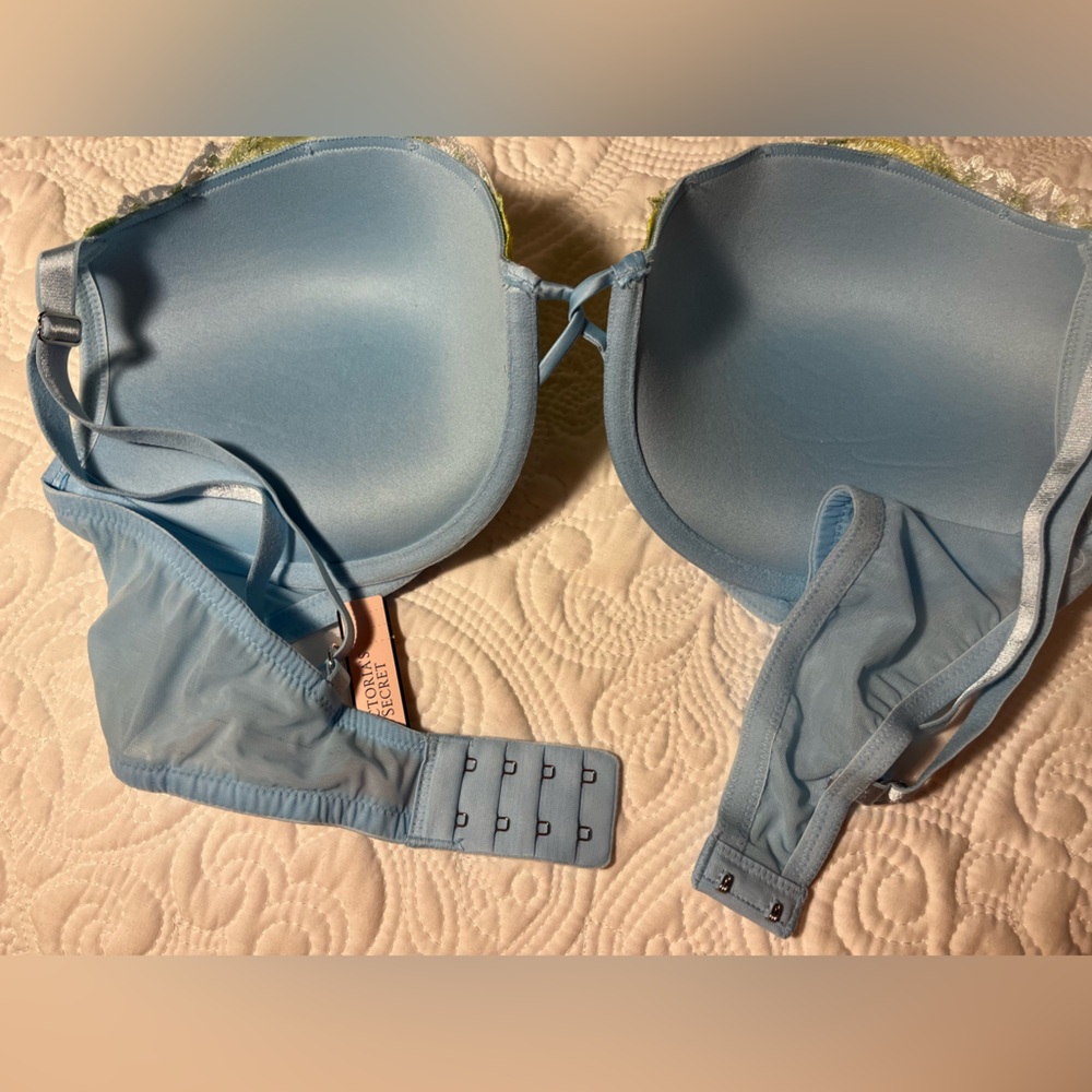 Victorias Secret Dream Angels Embroidered Push up Bra - Picture 5 of 6